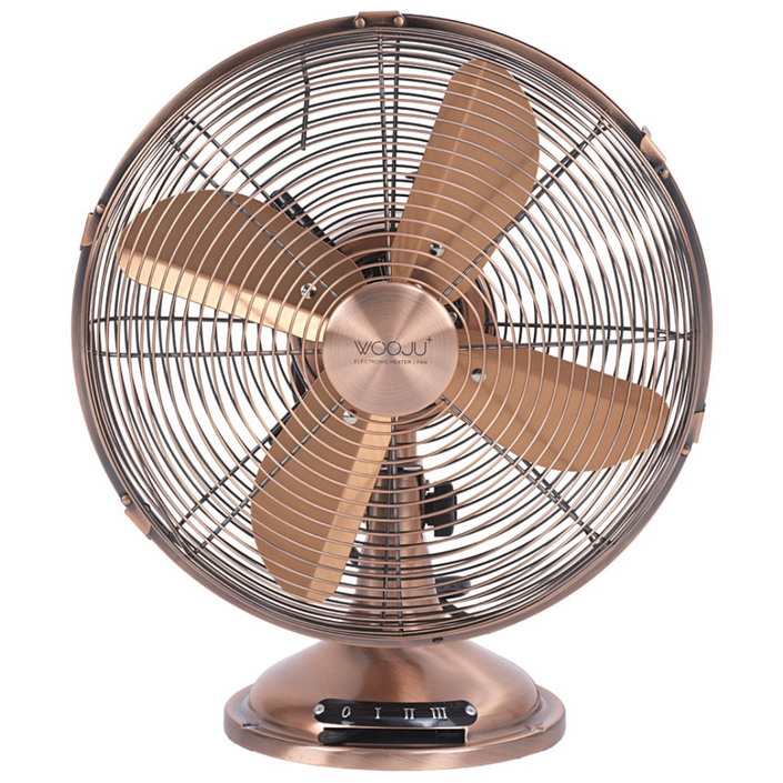 우주전열 WF12001 12인치 탁상용선풍기 메탈 가정용 인테리어 70W 경제적