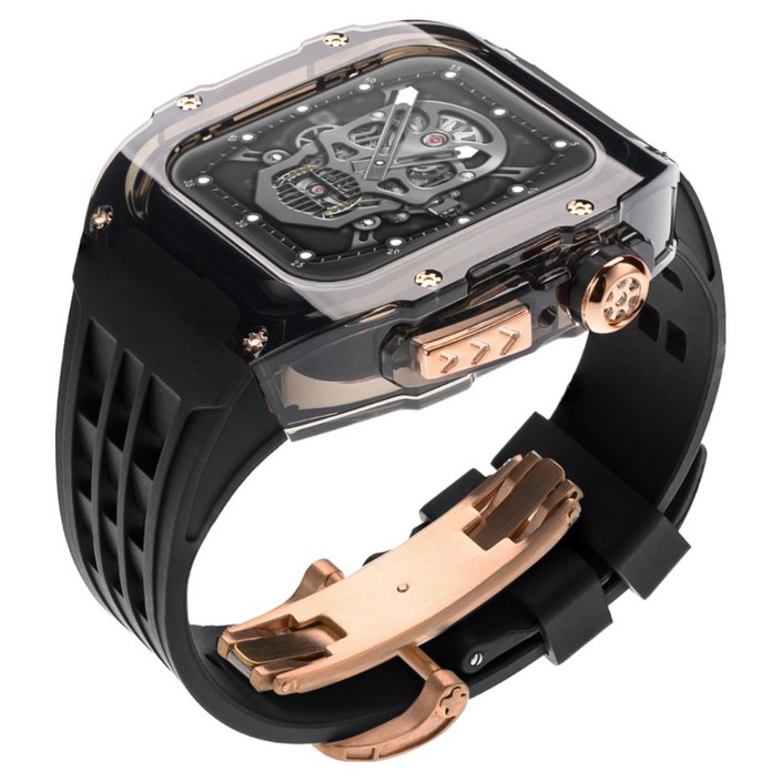 애플워치용 호환 일체형 스트랩 9 8 7 울트라모델 호환, 1번 색상, 1개