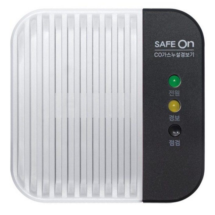 귀뚜라미 세이프온 가스경보기 Y형 KGD500 유선형 일산화탄소 CO 경보기 가스누설감지기, 1개