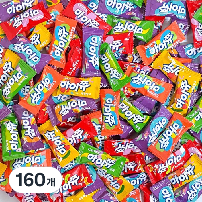 크라운 마이쮸 4가지 맛