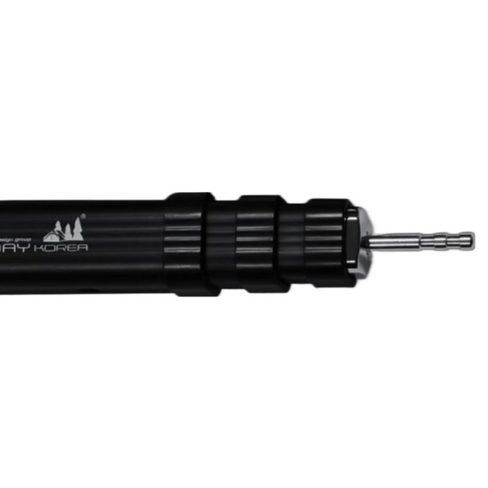 홀리데이코리아 캠핑 타프 슬라이드 폴대 울트라진 메인폴 블랙