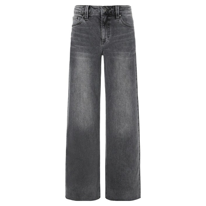 게스 여성용 로우라이즈 브러쉬 와이드 데님 팬츠 YP1D0045GRY28