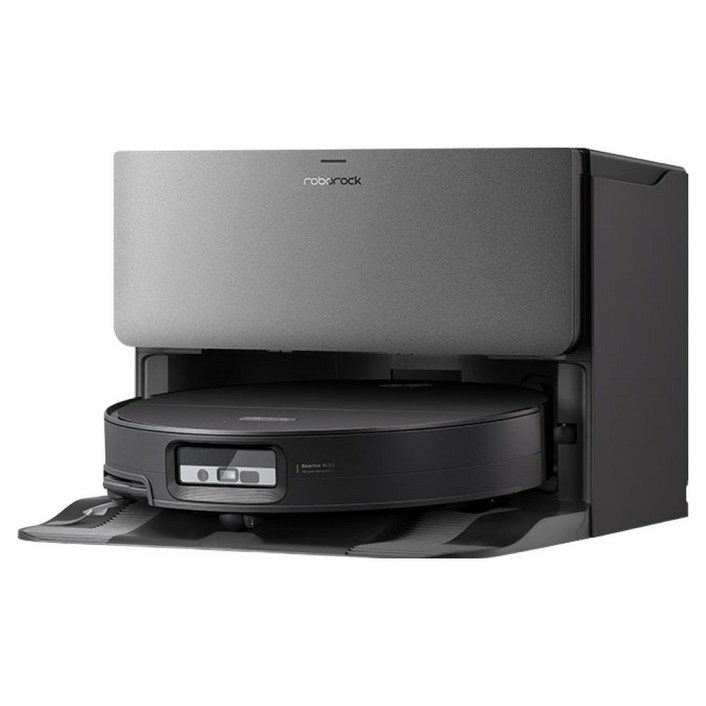 로보락 S10 MaxV Ultra 직배수 로봇청소기, 블랙, RRE0VESEWFD56HRR