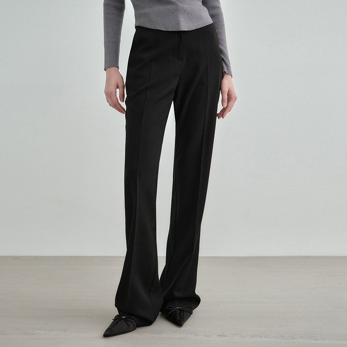 몽돌 여성용 세미 부츠컷 슬랙스 MDPT021