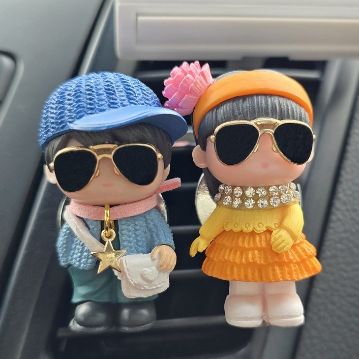 로즈하오 카퍼퓸 블링블링초커(인형 2개 + 블랙체리 향 1개), 1세트, 1개