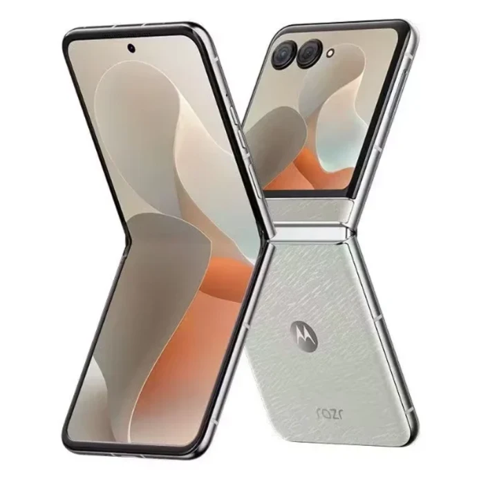 중고 97% 새것 모토로라 레이저 60 휴대폰 256512GB 디멘시티 7400X 6.9인치 폴더블 스크린 50MP+13MP 카메