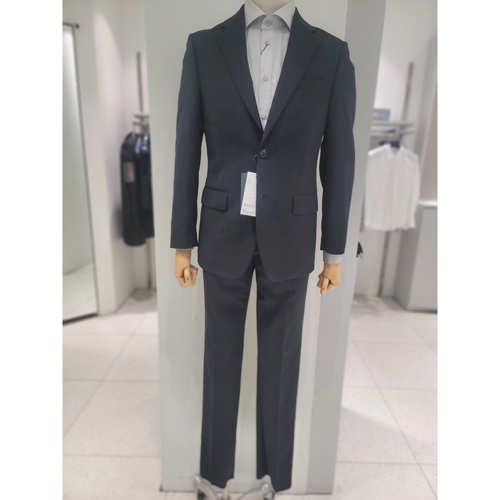 BON 24 FW SOLID SUIT 기본 블랙 정장 세트  BN4FJA019