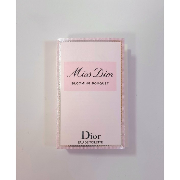 [배송비 체험] 디올 블루밍부케 오 드 뚜왈렛 샘플 체험 (스틱향수)