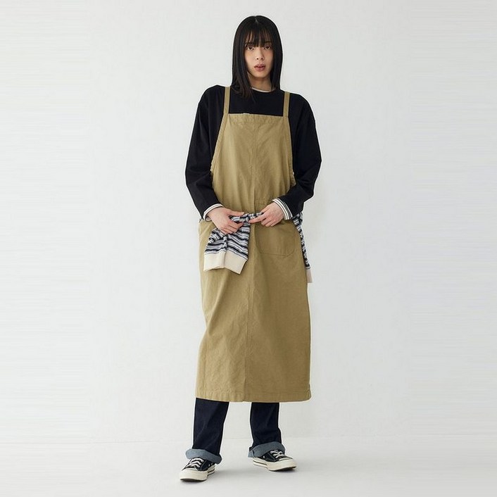 스튜디오 톰보이 백디테일 레이어드 원피스_다크베이지 9176141971 278052