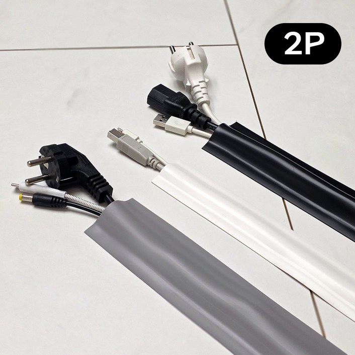 깨지지 않는 전선몰딩 테이프형 케이블 선정리 3m