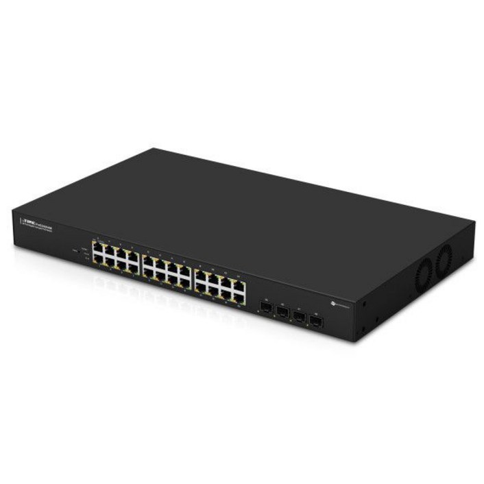 EFM네트웍스 ipTIME PoE24004M 24포트 기가비트 스위칭허브, 1개 EFM네트웍스 ipTIME PoE24004M 24포트 기가비트 스위칭허브, 1개