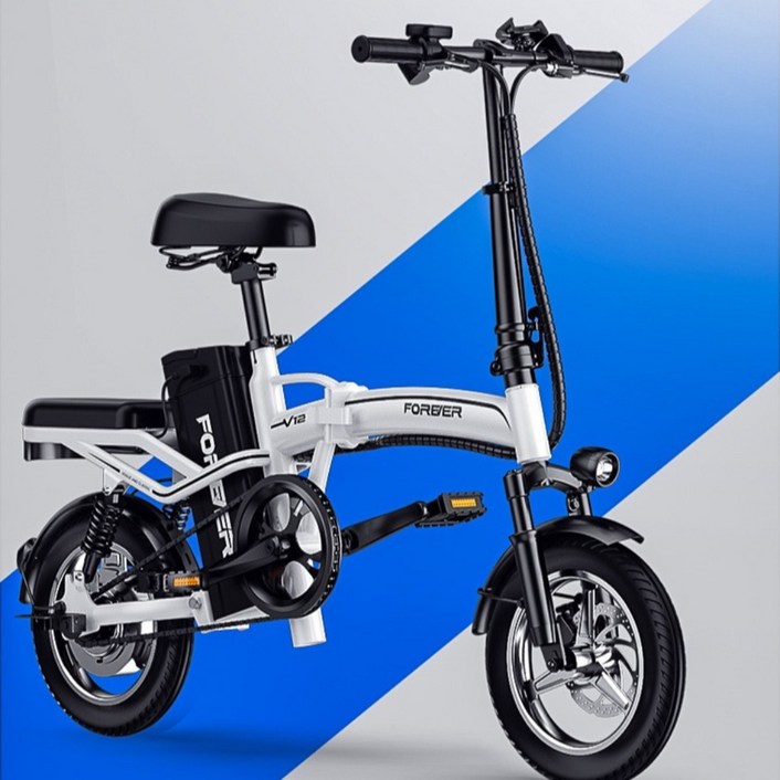 접이식 전기 자전거 리튬배터리 초경량자전거 출퇴근용 탈착식배터리, 베이직 버전 3260km, 48V