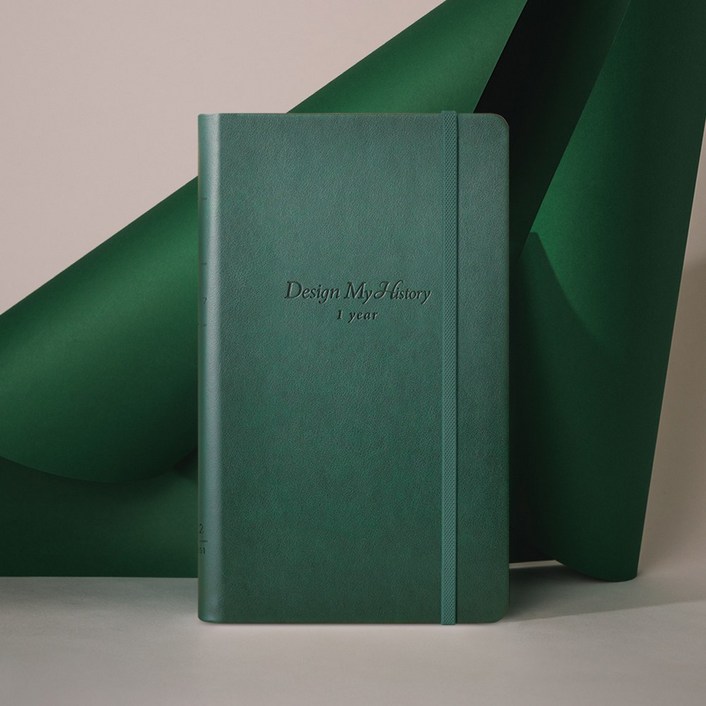 2026 JKM591 1년 데일리 다이어리, 딥그린