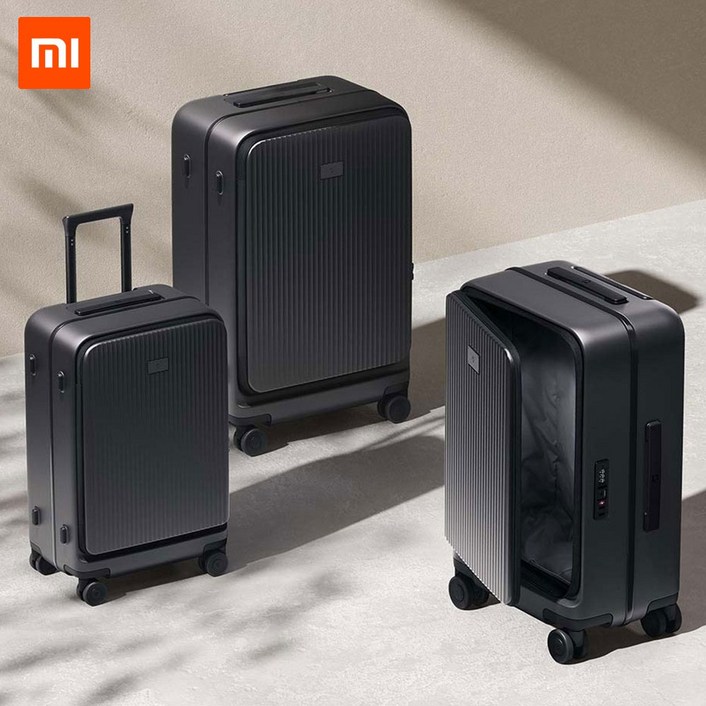 샤오미 미지아 51.3cm 61.5cm 66cm 측면 플립 사이드 개방형 트롤리 케이스 대용량 캐리어