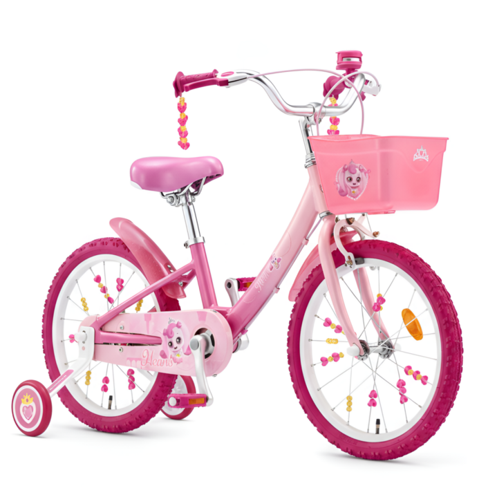 2026 하츄핑 자전거 18인치 아동용 어린이 캐릭터 자전거 신제품