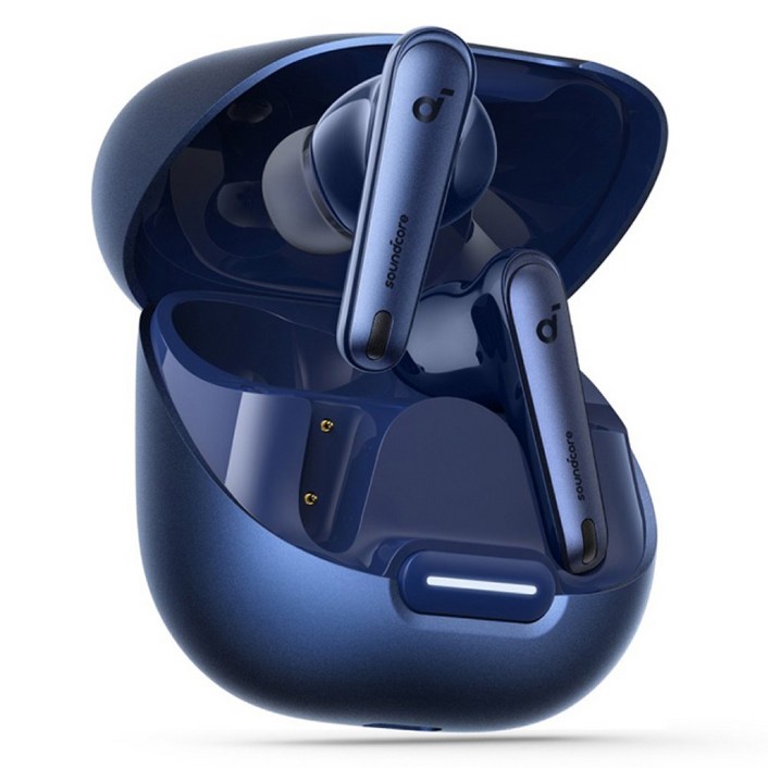 앤커 사운드코어 리버티4 NC 무선 이어폰, 네이비블루, A3947