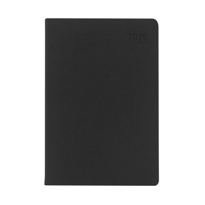 프랭클린플래너 25년 캐주얼 다이어리 2D1P 25절 LOGROG, 웜블랙