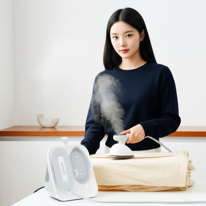 보만 살균 스팀박스 프로 건식 스팀 다리미 PSS151ET2W