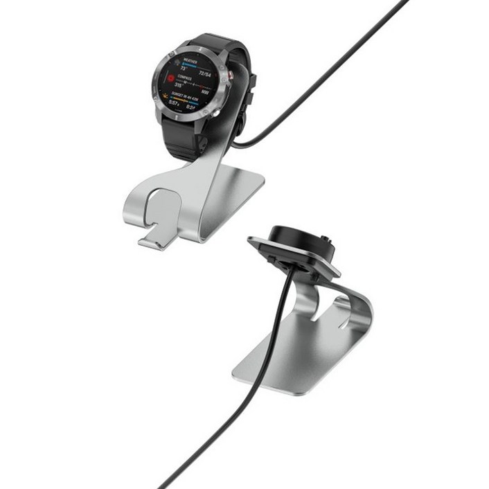 COCOGOGO 가민 포러너570 970 965 955 265 255 베뉴SQ SQ2 X1 충전케이블+거치대 충전독, 1개