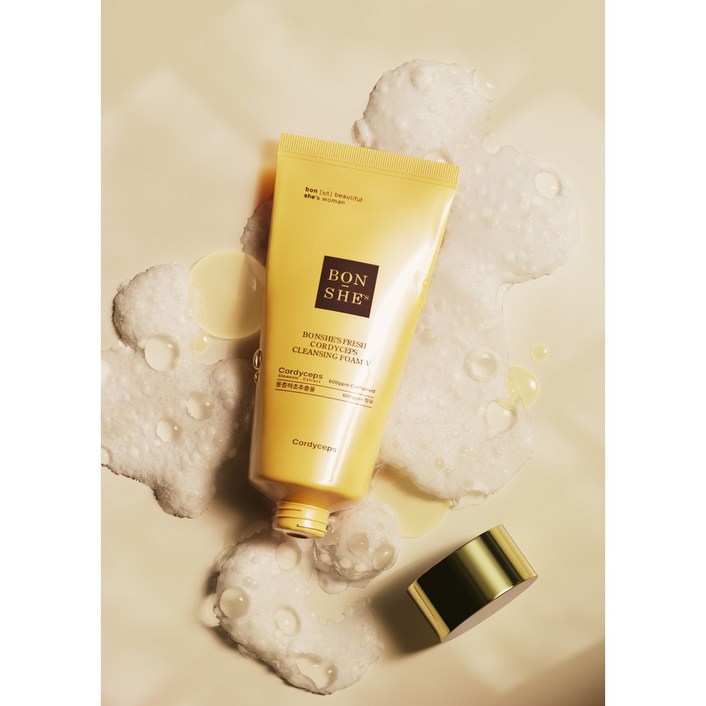 본쉬즈 클렌징폼 150ml (본쉬즈 프레쉬 동충하초 클렌징폼 브이)