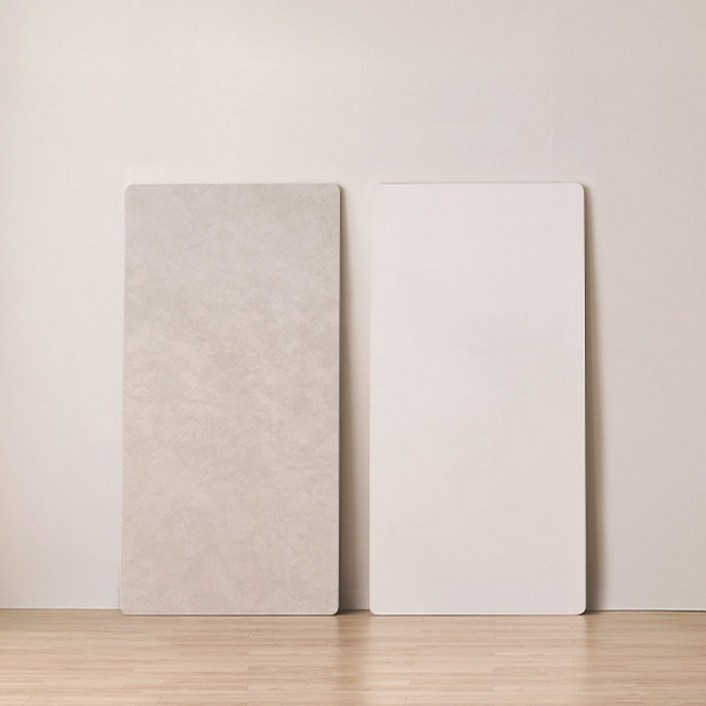 (할인쿠폰) 스칸디아 손쉬운 교체 화이트 포세린 12T 통세라믹 식탁 테이블 상판 교체용 1400 1600 1800