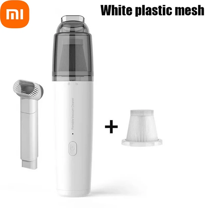 샤오미 600000PA 미니 핸디형 차량용 청소기, 강력한 흡입력, 충전식, 및 가정용 청소 도구, 2026년 신제품