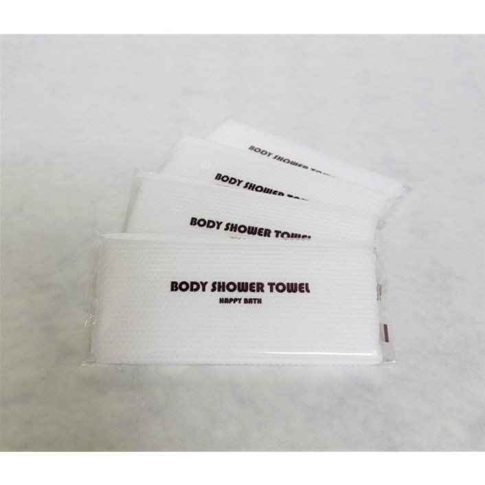 일회용샤워타올 비닐포장 100개