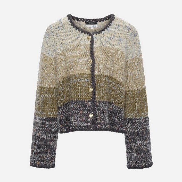 100%정품 써스데이아일랜드 여성 가디건 아우터 출근룩 여성패션 외출룩 PD59033243