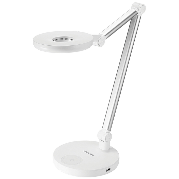 삼성 생체리듬 LED 데스크램프 공부방 책상 침실조명 USB충전지원 SI-GM9C10A2A2D