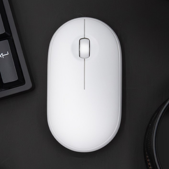 홈플래닛 저소음 조약돌 슬림디자인 무선마우스