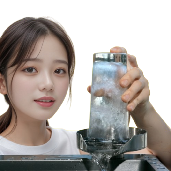 베아티투도 아쿠아 스톰 프리미엄 컵 세척기  드릴커터 35mm 세트, 스테인리스 실버, 1세트
