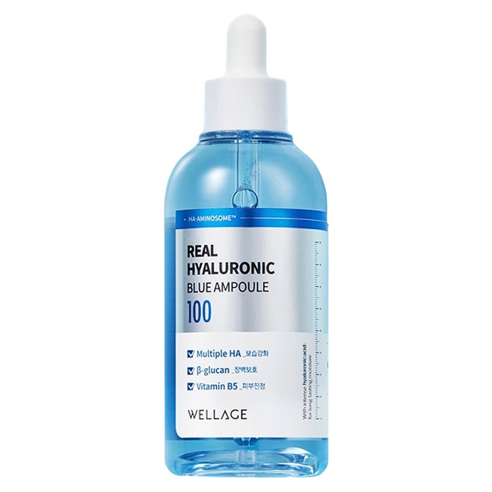 웰라쥬 리얼 히알루로닉 블루 앰플, 100ml, 1개 웰라쥬 리얼 히알루로닉 블루 앰플, 100ml, 1개