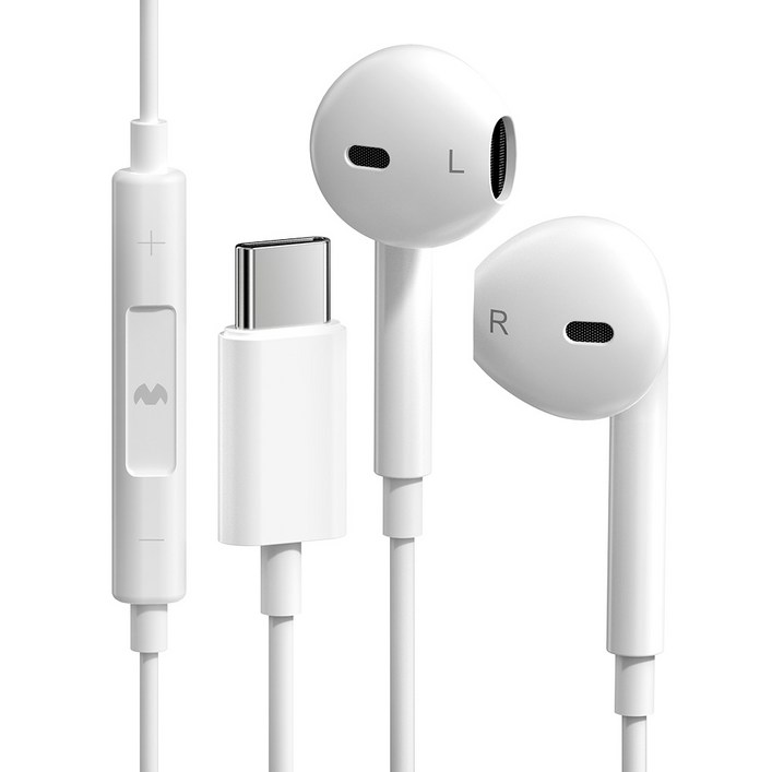 구스페리 스테레오 오픈형 유선 이어폰, ZRM7 ctype, 화이트, ZRM7 ctype, 화이트