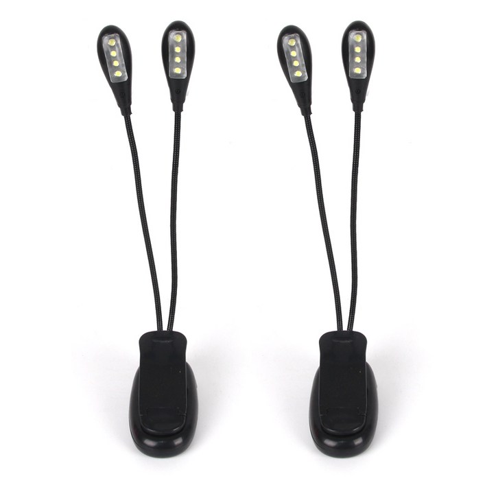 북라이트 2 Head 8 LED 조명 2p