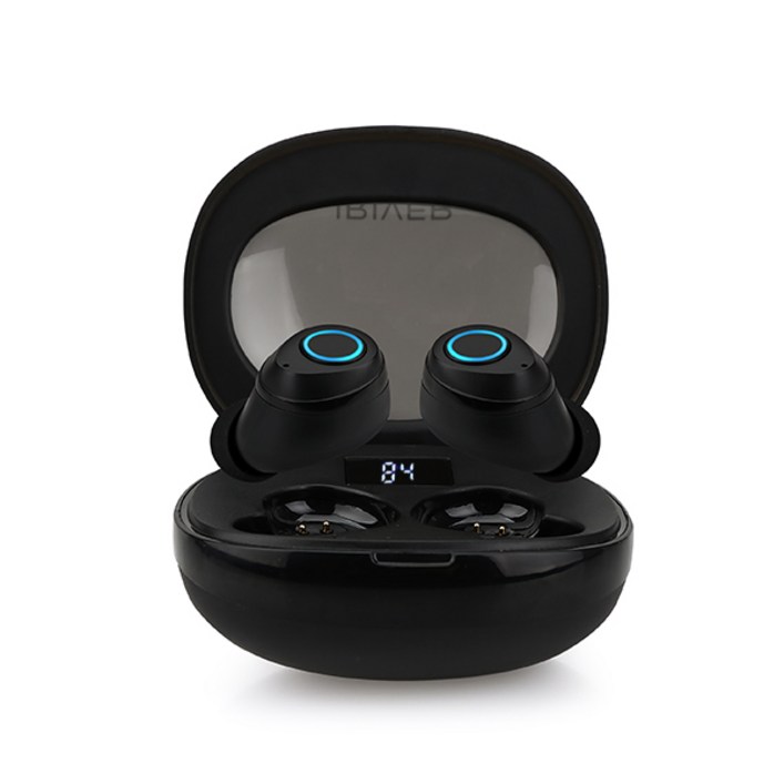 아이리버 완전무선 블루투스이어폰, IBT1030BT, 블랙