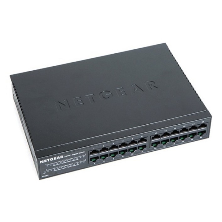 넷기어 기가비트 이더넷 스위칭허브 24포트 1000Mbps, GS324 넷기어 기가비트 이더넷 스위칭허브 24포트 1000Mbps, GS324