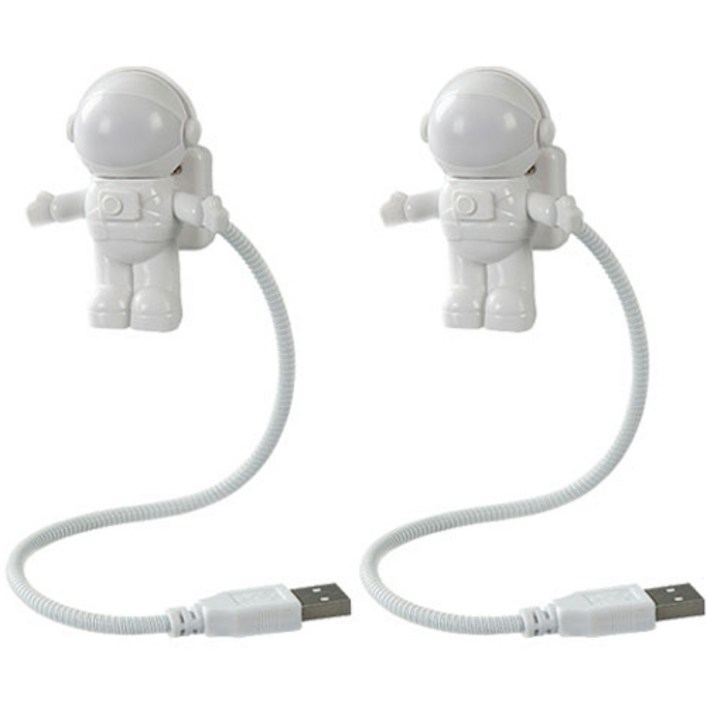 굿프랩 USB 우주인 LED 미니 스탠드 2p