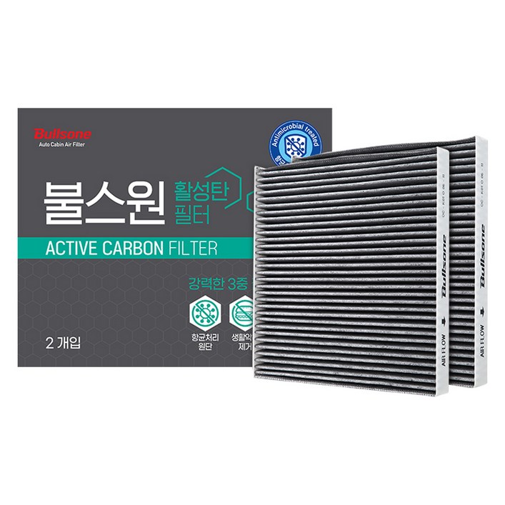 불스원 활성탄 에어컨 히터 필터 2p, 11번, 1개