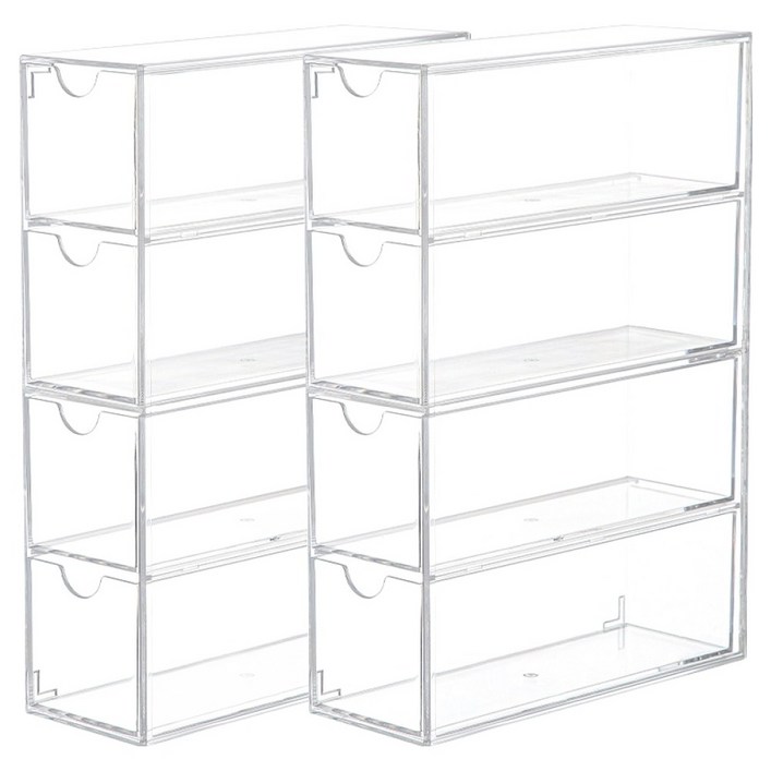 ROJI 서랍식 안경 선글라스 4단 보관함