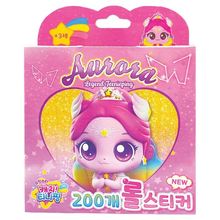 캐치티니핑 NEW 롤스티커 200종