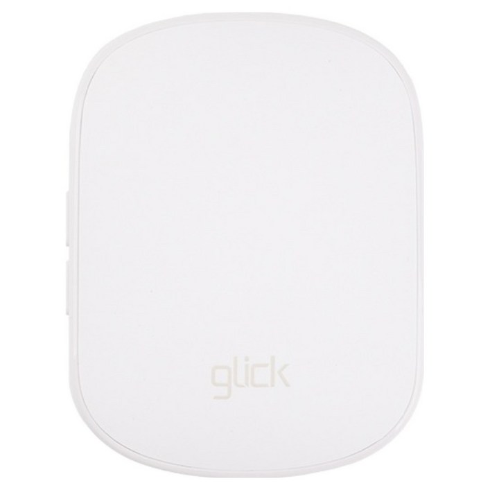 지클릭커 오피스프로 슬라임 미니 블루투스 무선 마우스, 화이트, OP10