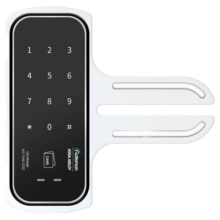게이트맨 1초잠김 지문방지 하이브리드 프레임형 유리문 모카앱 연동 IoT 블루투스 출입시스템 도어락 GRFRAMEM
