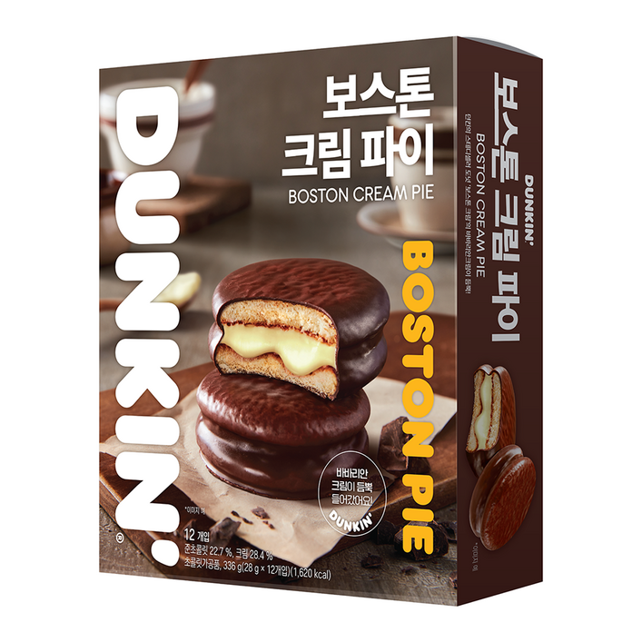 던킨도너츠 보스톤 크림 파이 12p