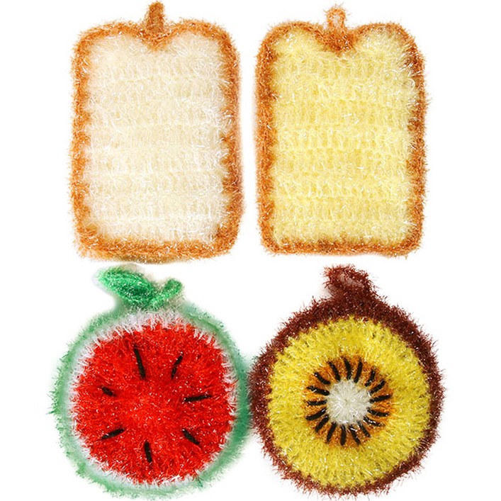 유하우스 난달라 샌드위치 2겹 아크릴수세미