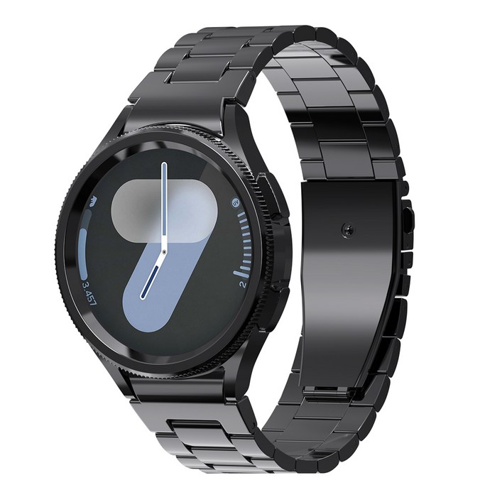 칸탐 애플워치 클래식 메탈 스트랩, 블랙, 1개