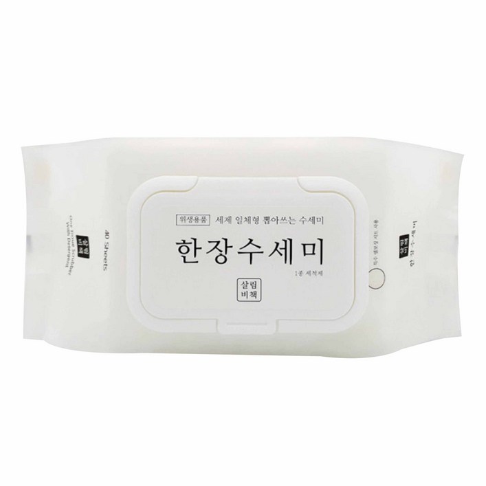 살림비책 한장 수세미
