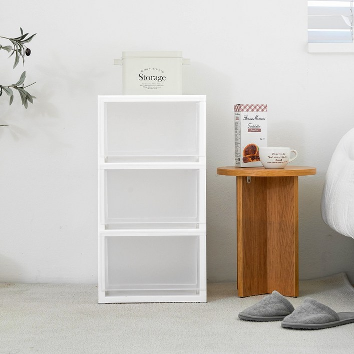 코멧 국내생산 모던 슬림서랍장