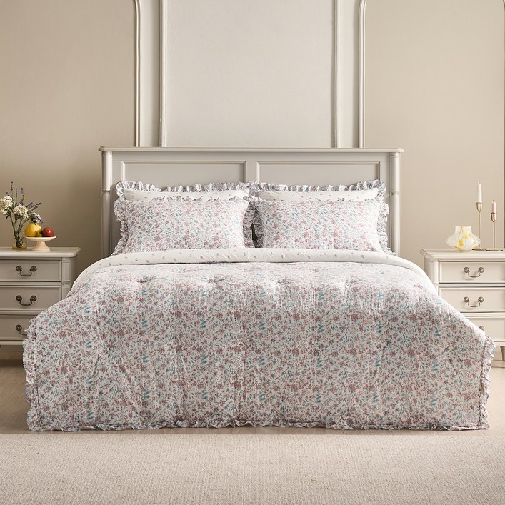 로라애슐리 엘시 60수 아사면 차렵이불