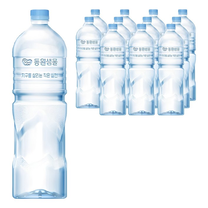 동원샘물 무라벨