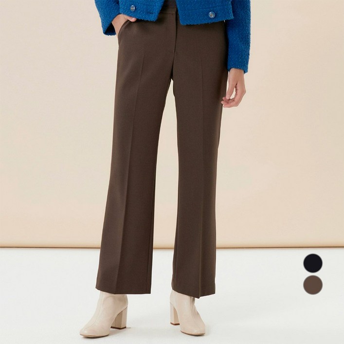 케네스레이디 여성용 뉴슬링 스트레이트 슬랙스